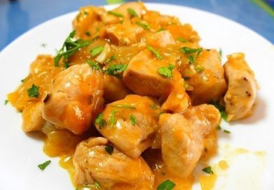 Pollo a la naranja